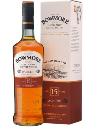 BOWMORE 15 YO DARKEST