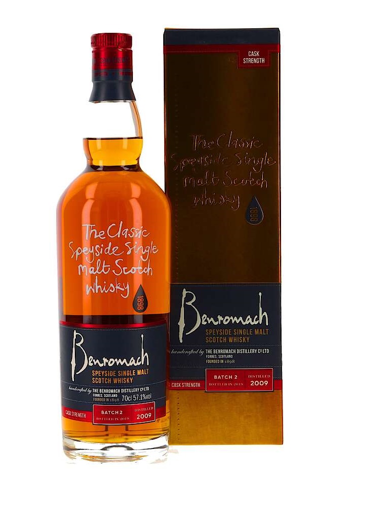 Whisky Benromach Cask Strength Vintage 2009 - Batch 2