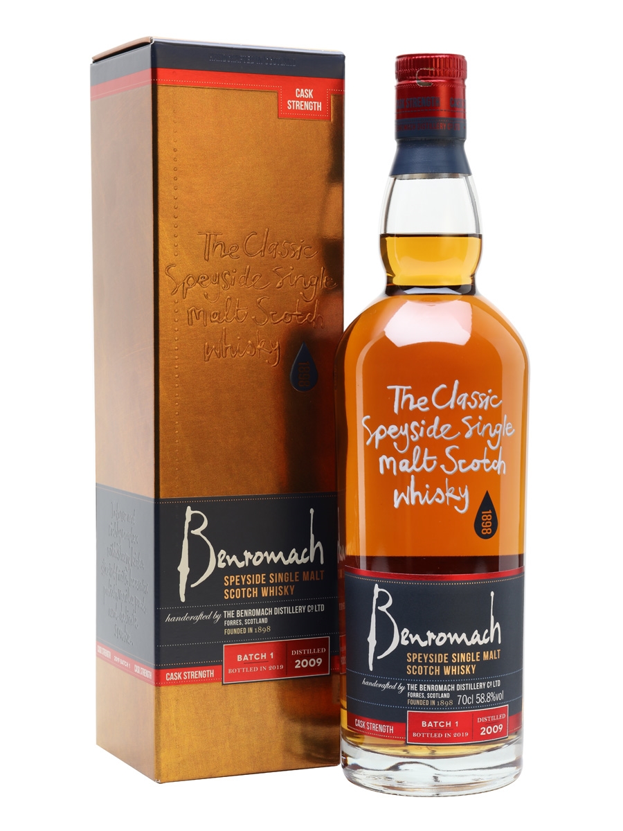Whisky Benromach Cask Strength Vintage 2009 - Batch 1